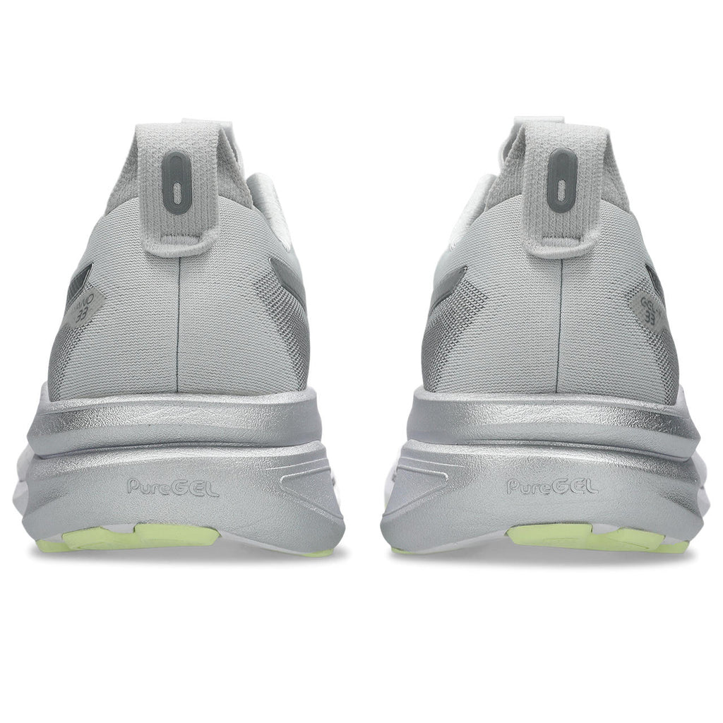 Women's Gel-Kayano 33 Platinum - Premium Support Running Shoe with Dual-Layer Cushioning
