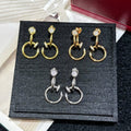 JW1011 Cartier, Juste un Clou Earrings Double
