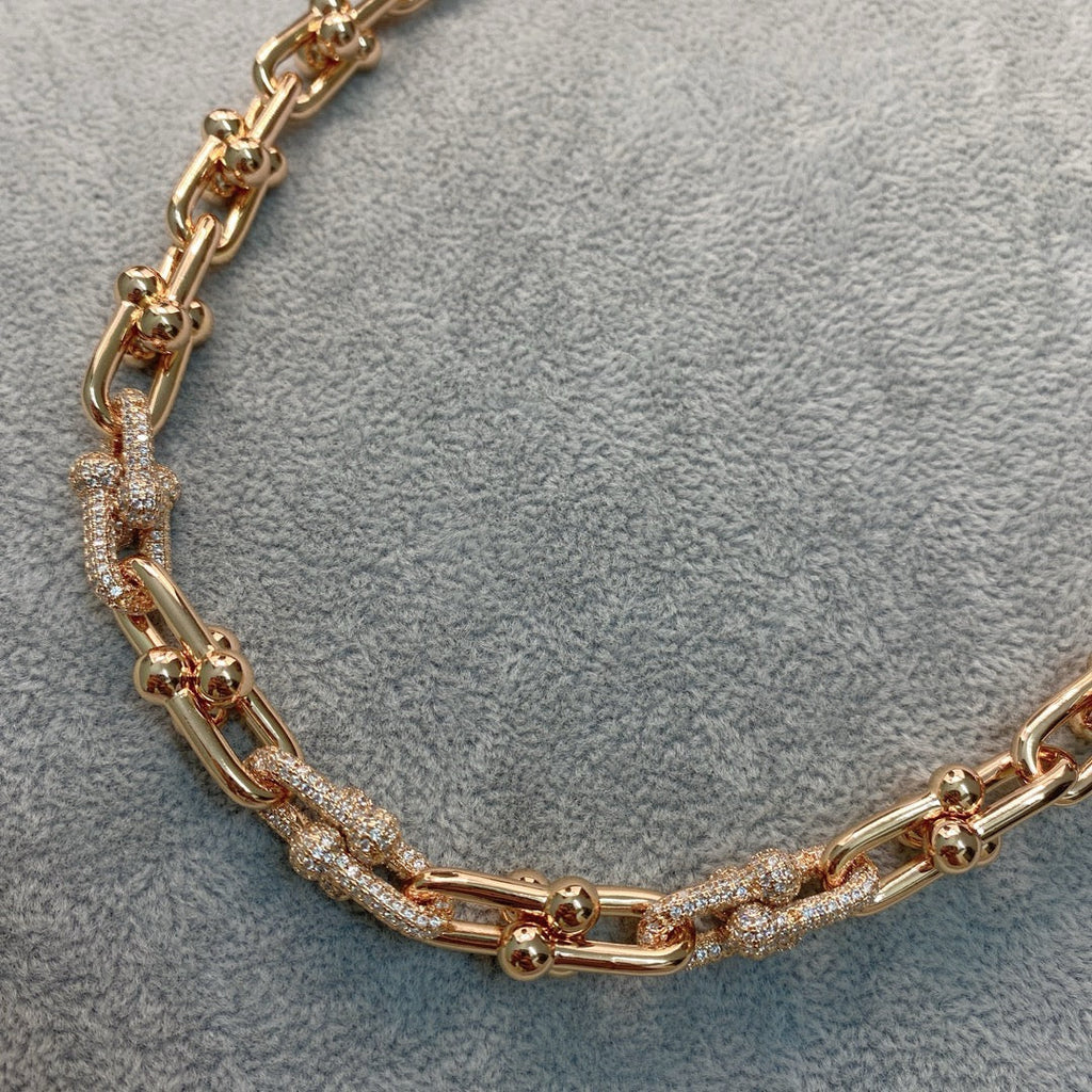JW960 Tiffany Graduated Link Necklace
