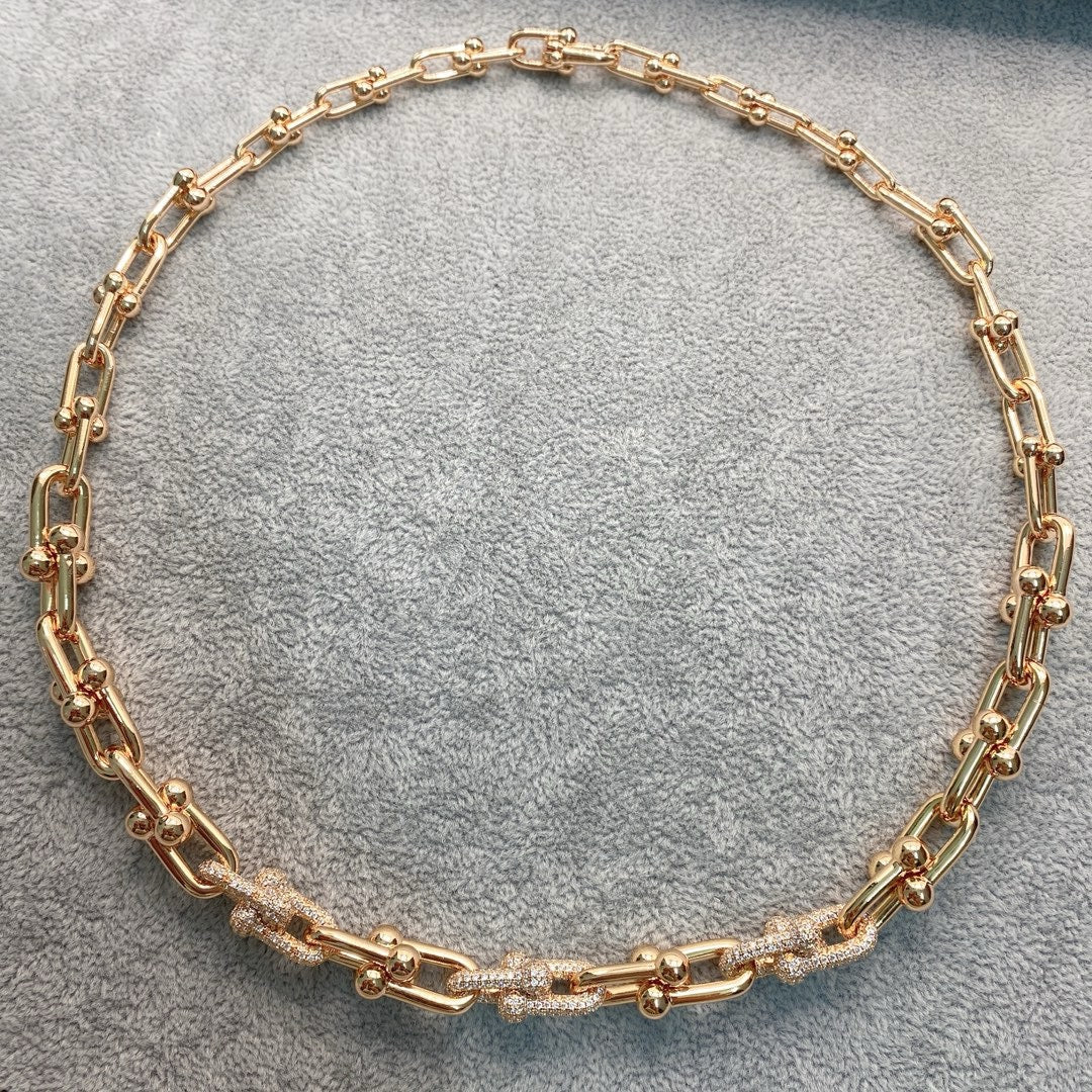 JW960 Tiffany Graduated Link Necklace