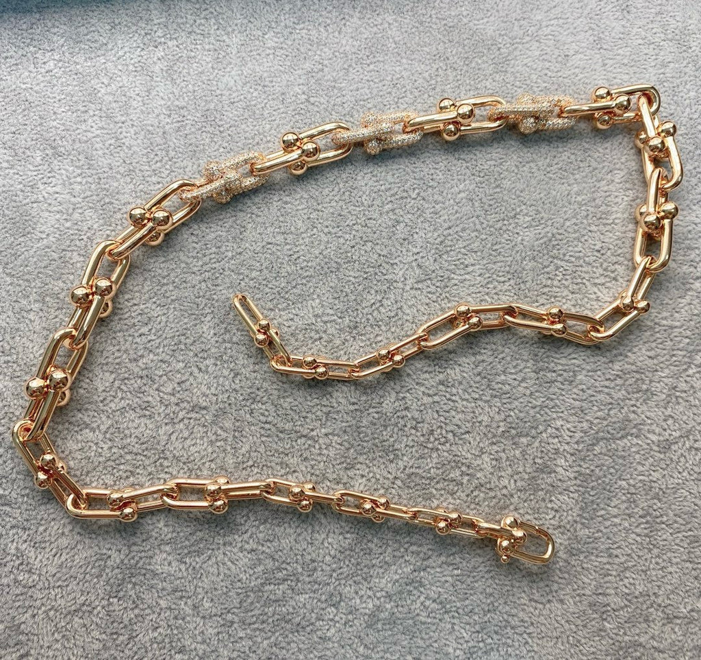 JW960 Tiffany Graduated Link Necklace