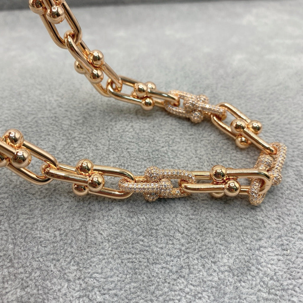 JW960 Tiffany Graduated Link Necklace