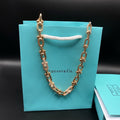 JW960 Tiffany Graduated Link Necklace