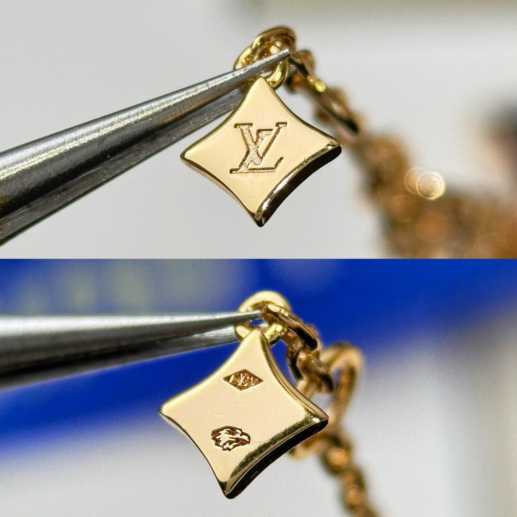 JW1018 LV Color Blossom BB Sun Ear Stud/Bracelet, Pink Gold and Cornelian